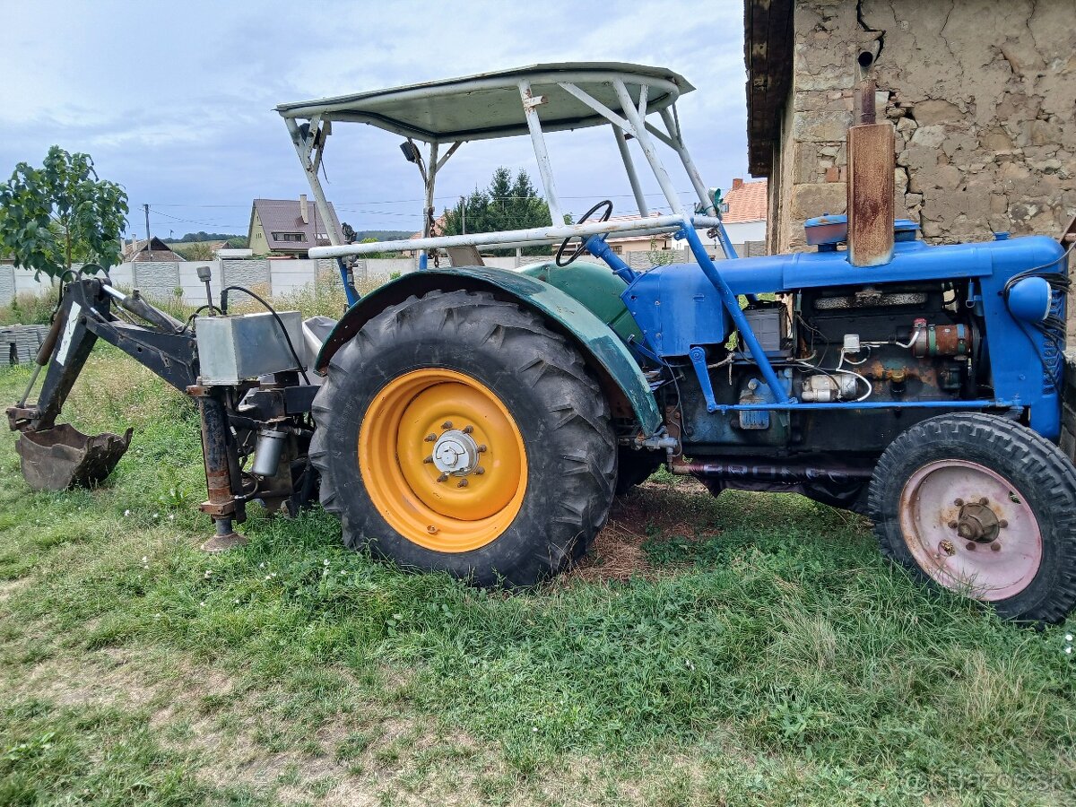 Bager Zetor Super 50 + podkop UNC - 5