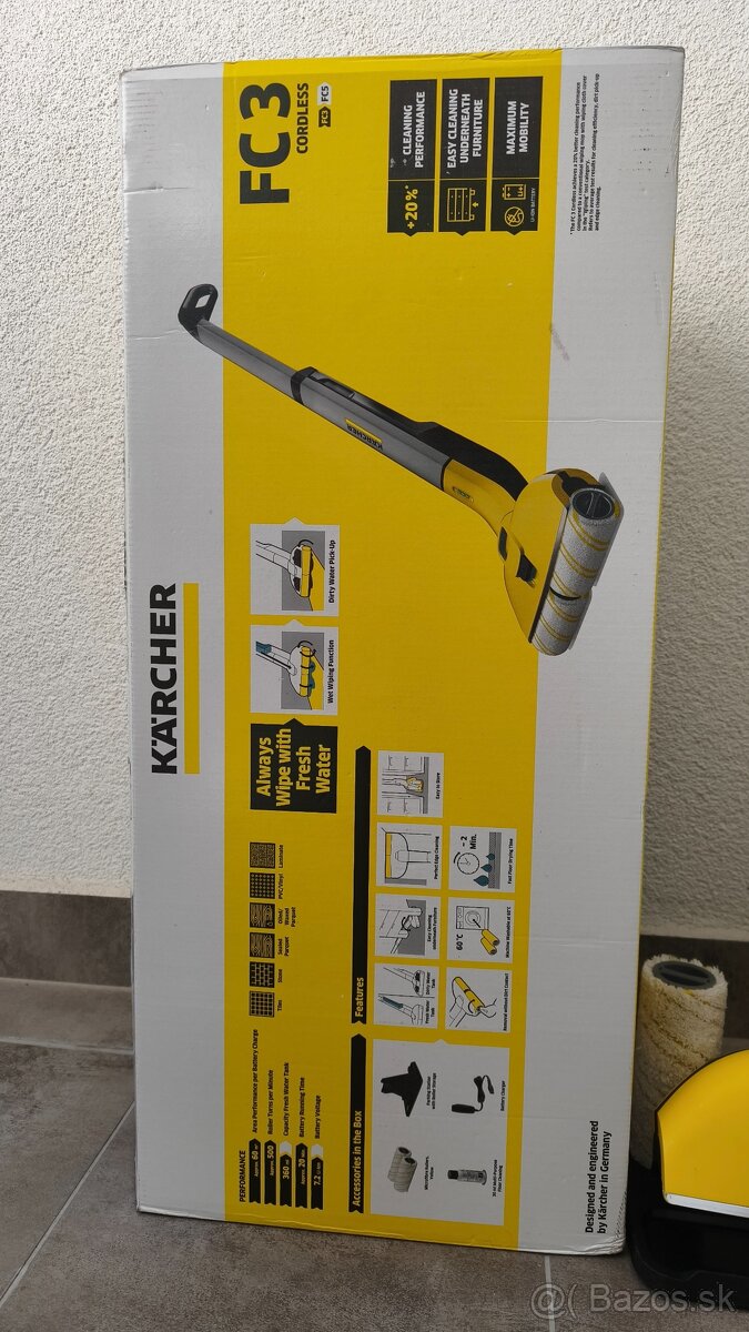 Predám čistič tvrdých podláh značky Kärcher - 5