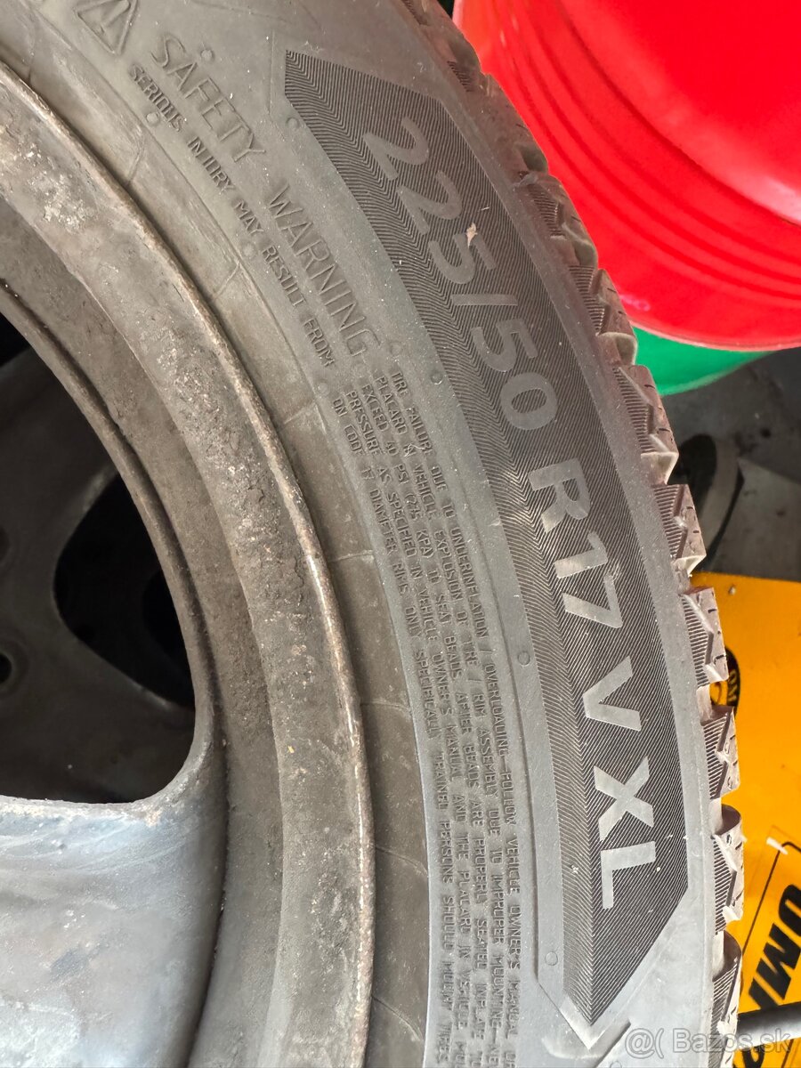 Zimne barum 225/50 r17 dot25 8mm - 5