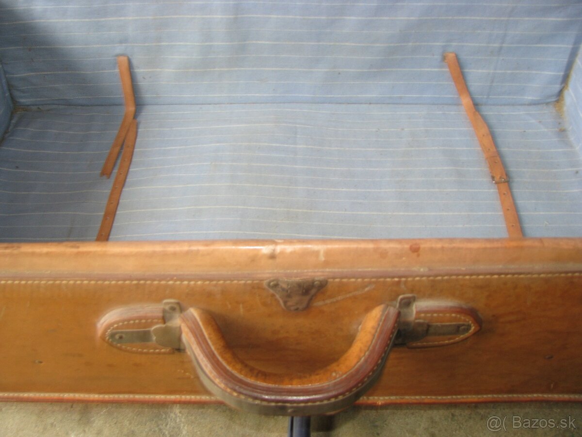 starý kožený kufor - 5