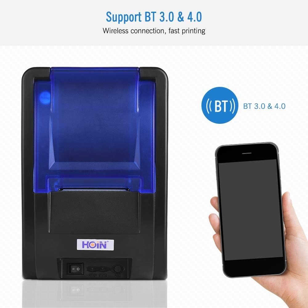 Bluetooth termo tlačiareň Hoin HOP-H58 - 5
