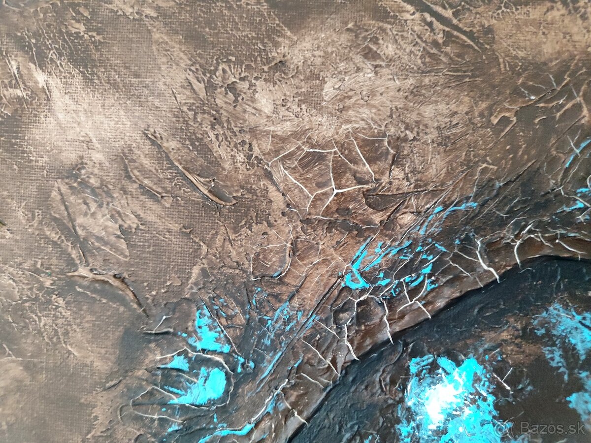 Ručne maľovaný obraz akryl - 5