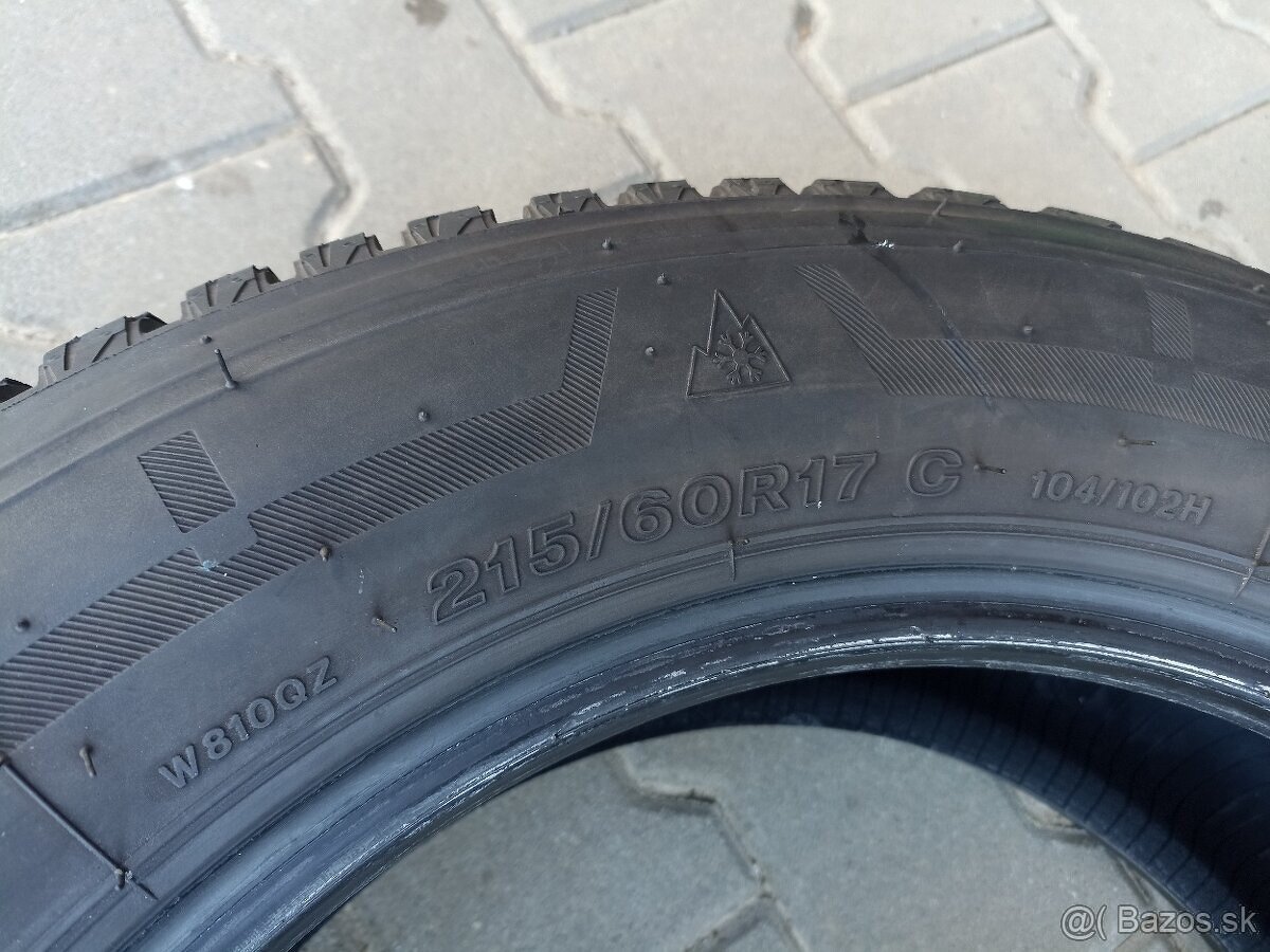 Zimné záťažové pneu Bridgestone Blizzak W810 215/60 R17C - 5