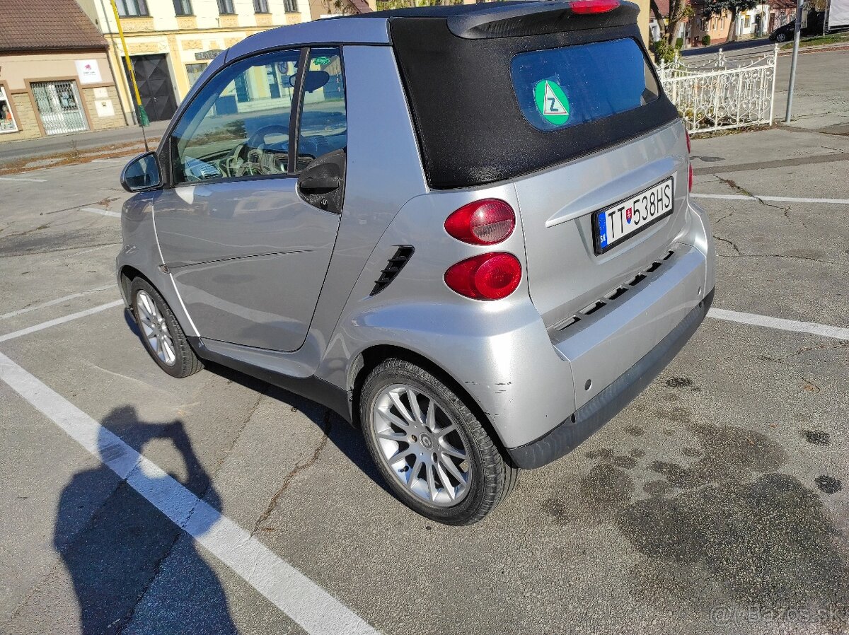 Predám Smart Fortwo 451 Cabrio 1,0 - 5