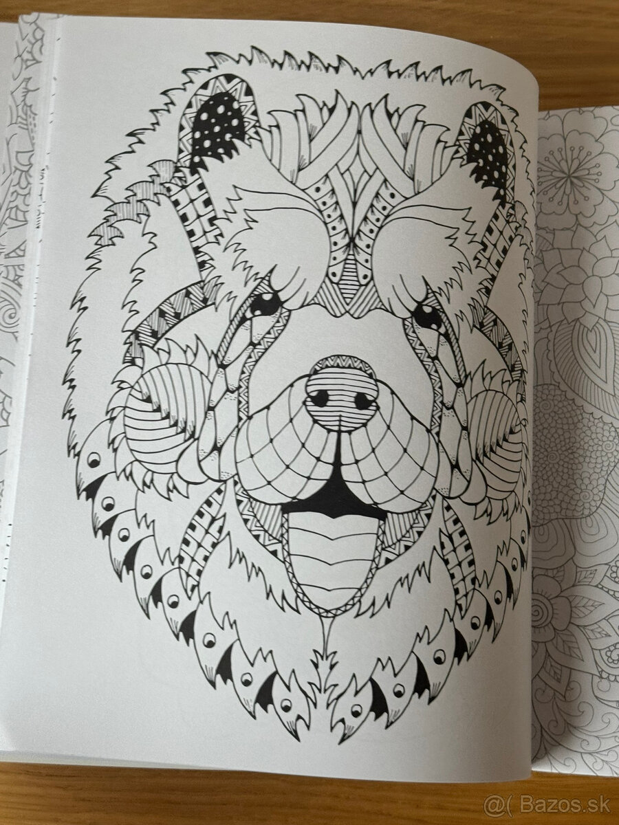 Antistresové omaľovánky - psy - 5