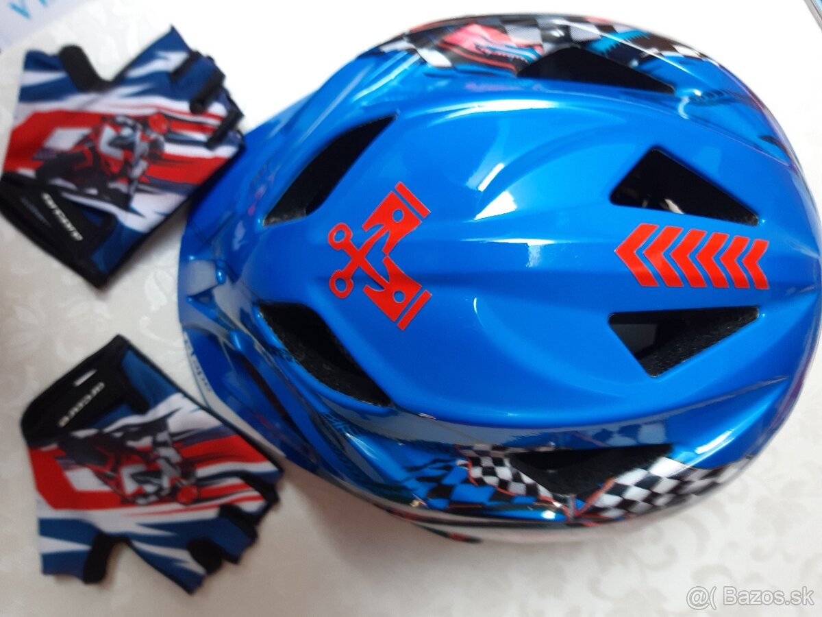 Top ponuka-detská prilba na bicykel, korčule S/Mmodrá ETAPE - 5