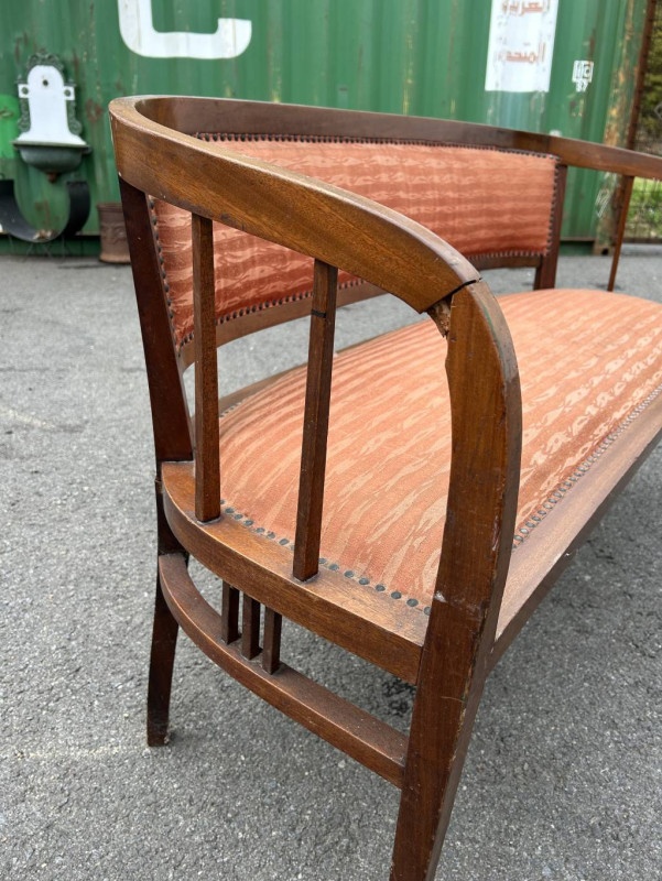 Secesná garnitúra sofa + 2 kreslá garnitúra - 5