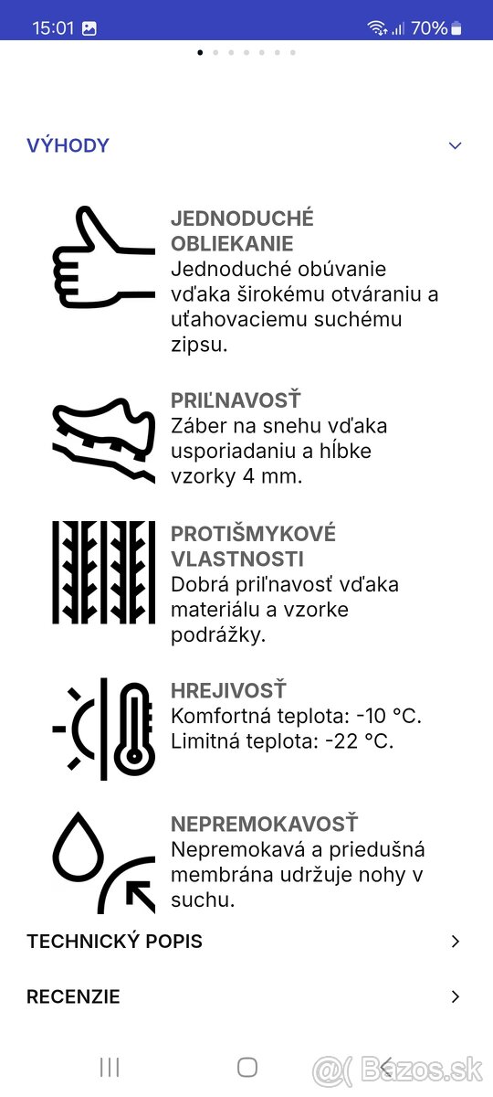 Zimne detske snehule vel. 26 - 5