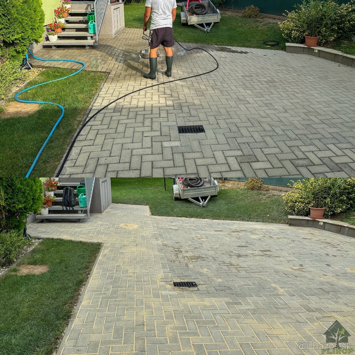 Čistenie zámkovej dlažby a povrchov - 5