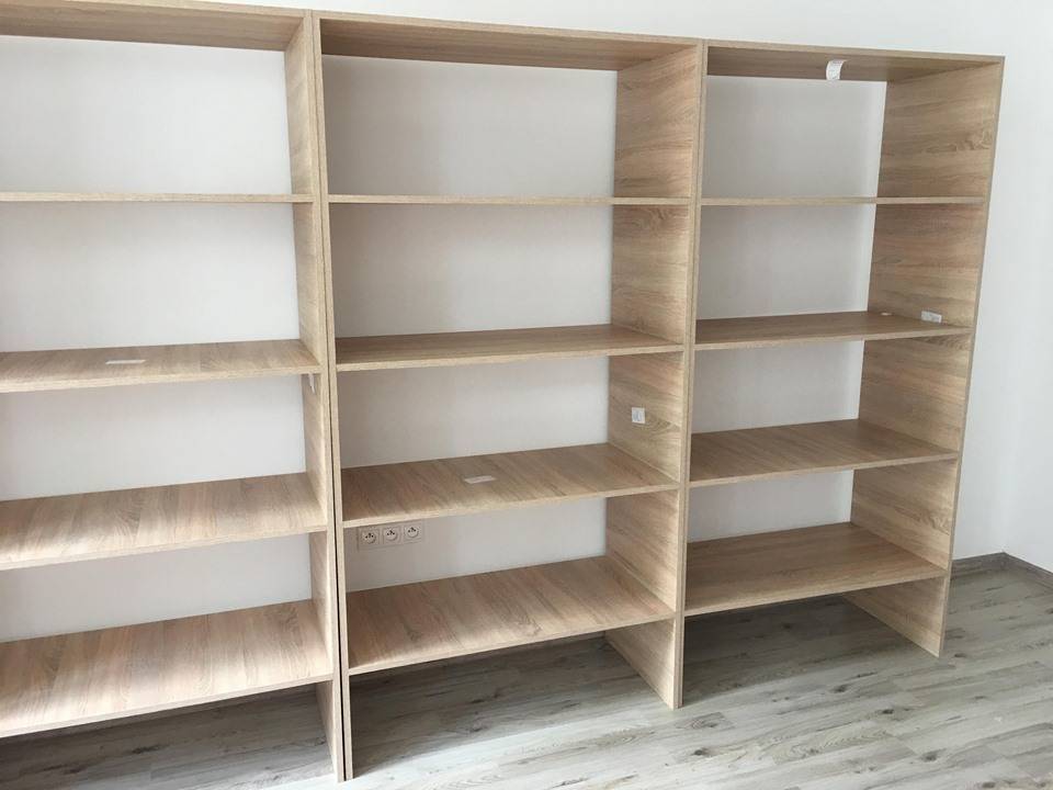 Predám knižnice, policové regále , obchodné regále NOVE 200x - 5