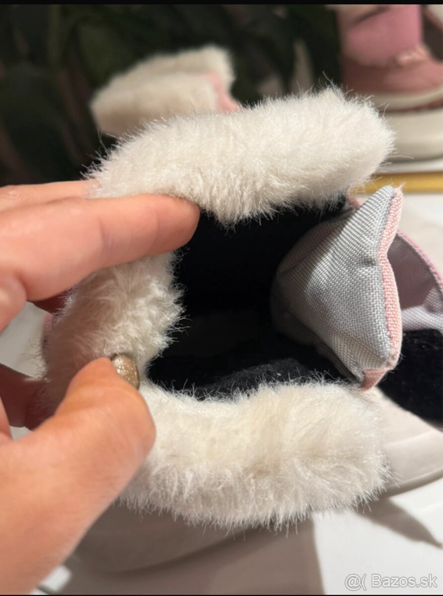 Snehule Boatilu Joggy – svetloružové (veľ. 20/21) - 5