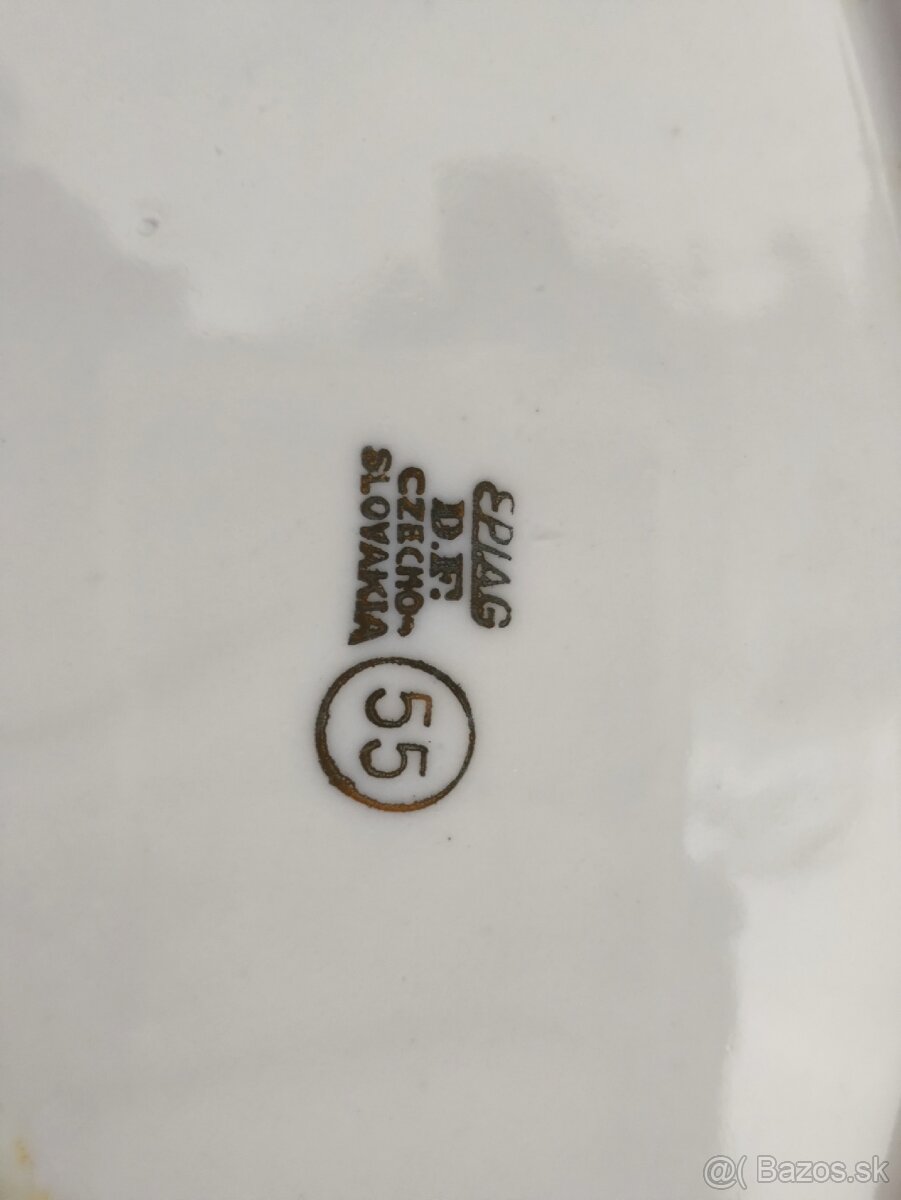 Jedálenský servis • Ryby • porcelán - 5