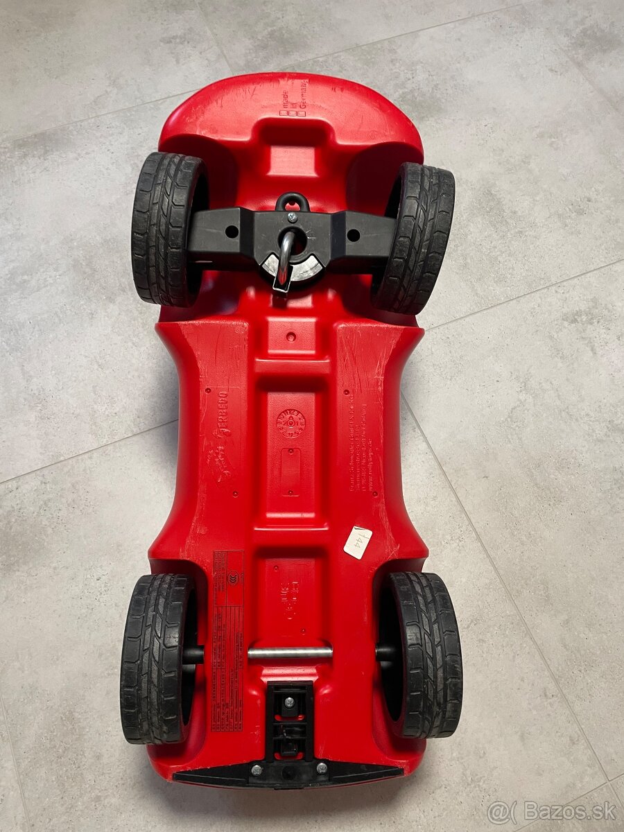 Odrážadlo Audi quatro cervené - 5