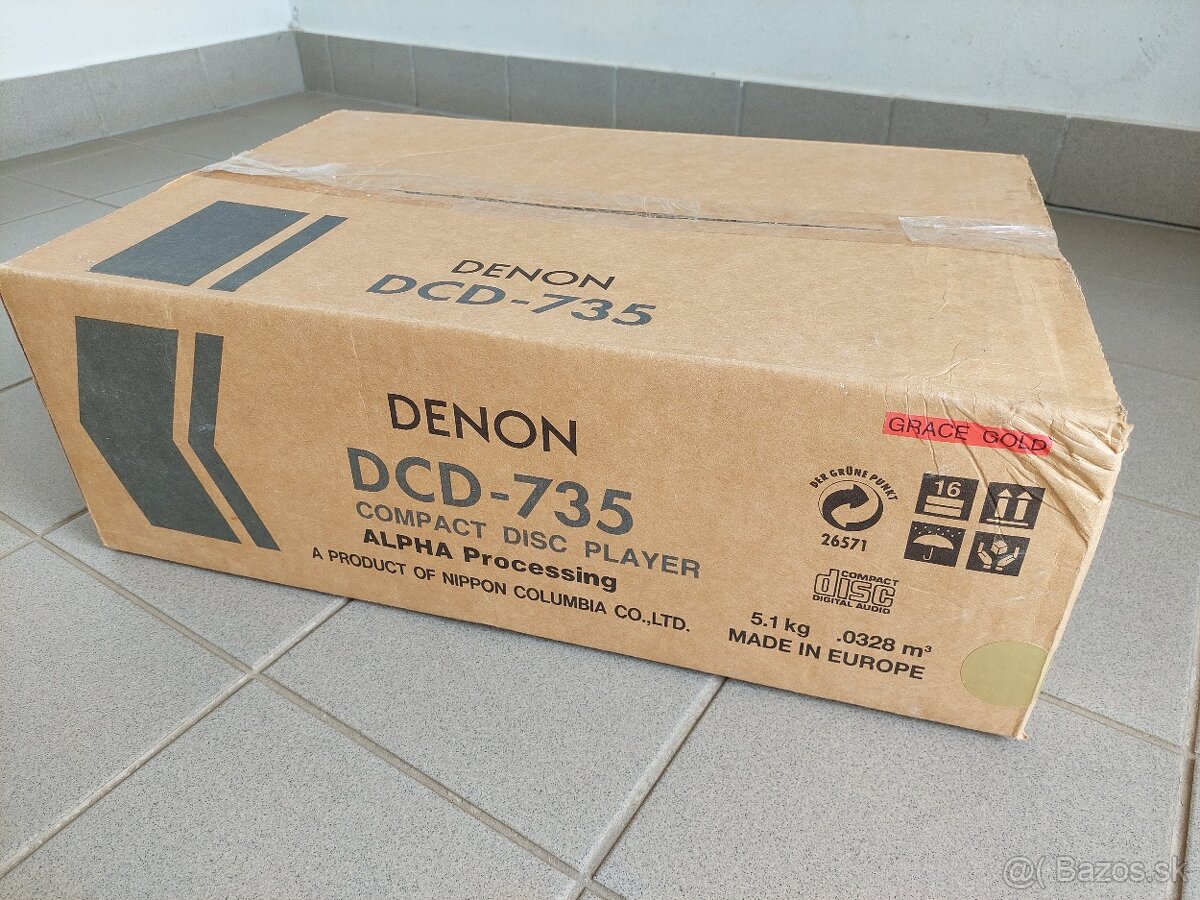 Predám CD Prehrávač DENON DCD-735 - 5