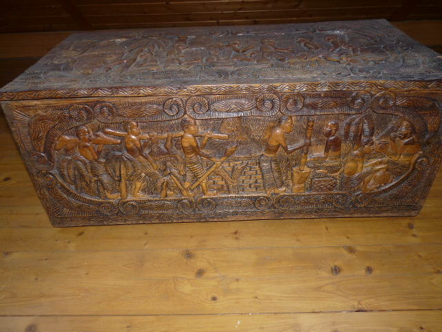 africké ľudové umenie – drevené artefakty 4 - 5