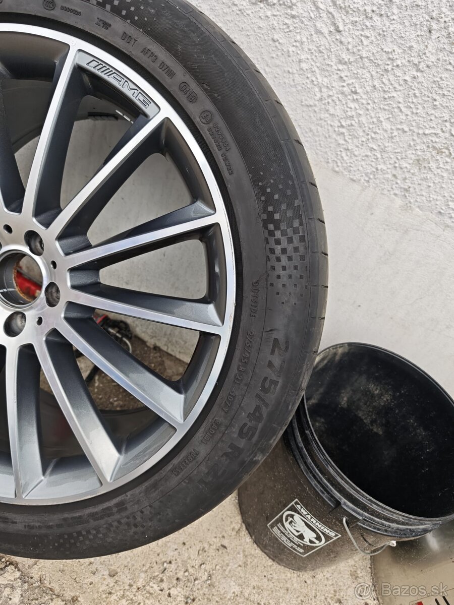 Mercedes R21 AMG originálne kolesá, letná sada 5x112 GLE GLS - 5