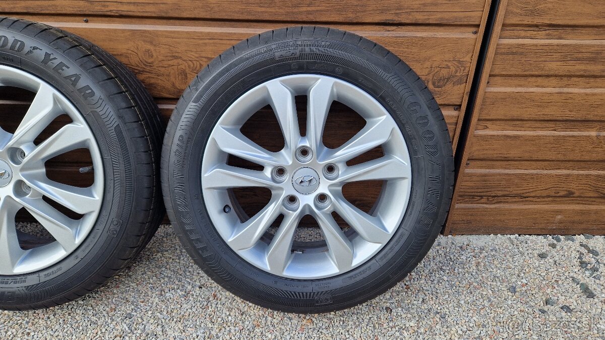 Letná sada kolies originál Hyundai i30, 5x114,3 R16 - 5