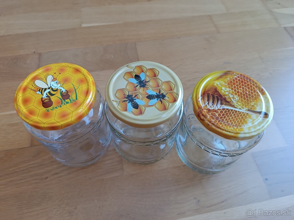 Fľaše na med, rôzne veľkosti - 5
