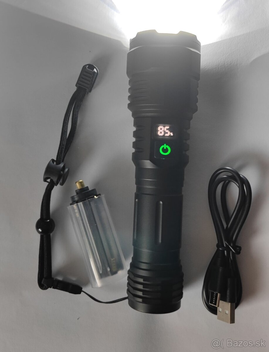 Predám LED baterku,lampáš 30W LED - 5