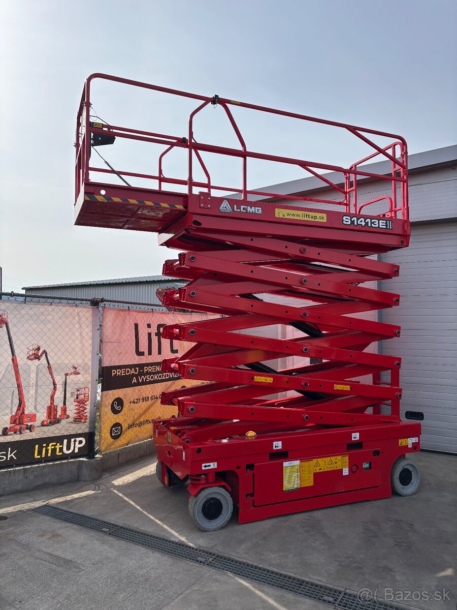 Pracovna plošina nová LGMG S1413EII 15,8m - 5