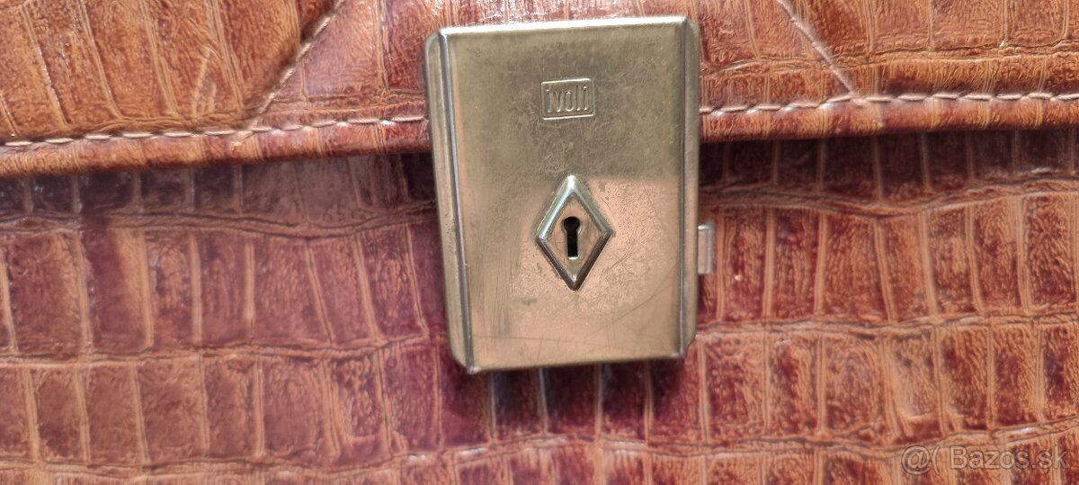 Kožená retro taška - 5