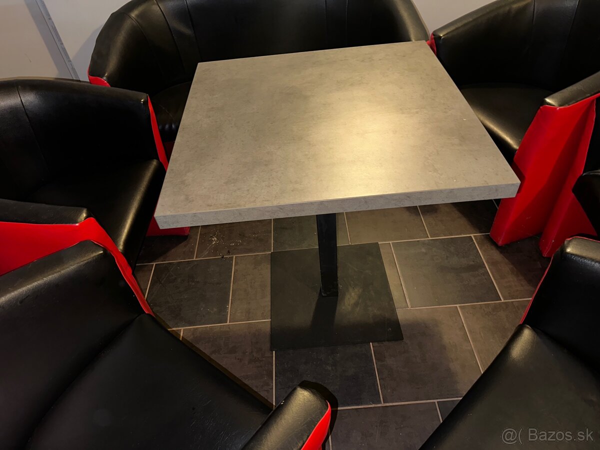 Barové kreslo a stôl - 5