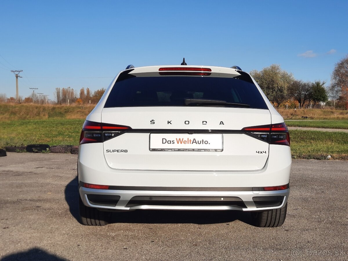 Škoda Superb Combi Scout 2.0 TSI 280kW 7AP 4x4 - 5