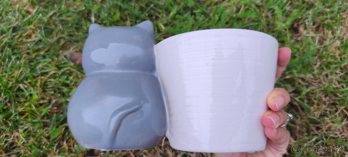 Kvetináč s mačkou - 5