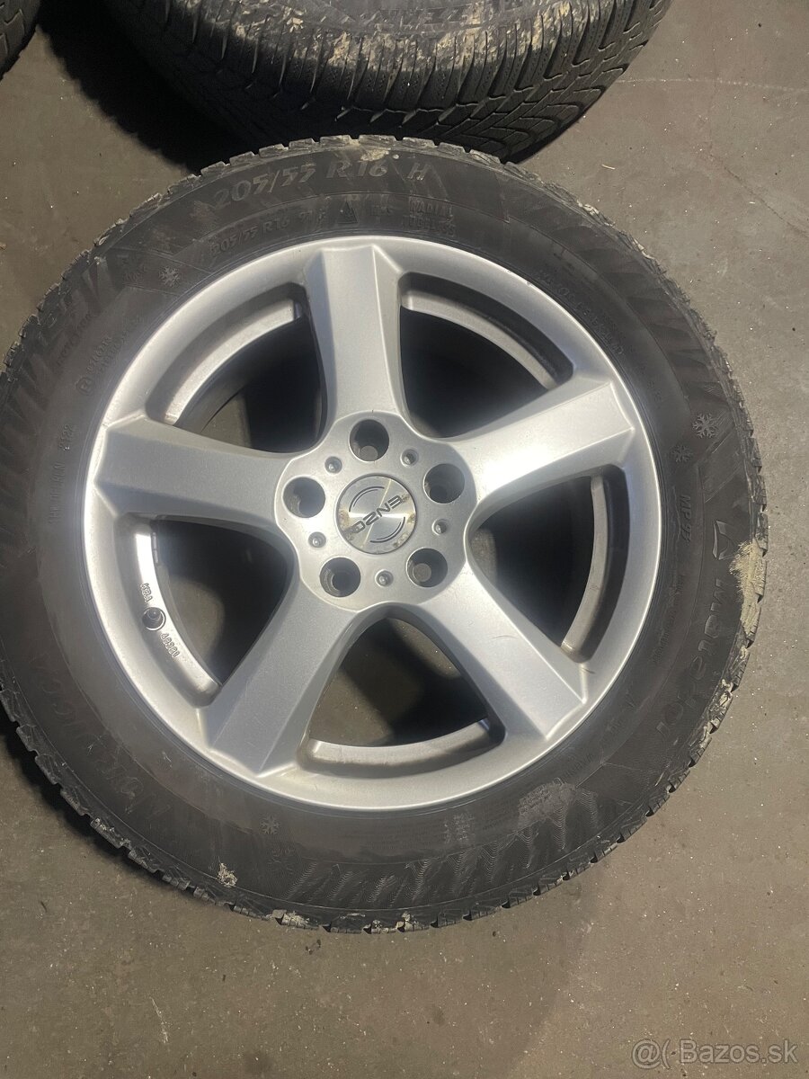 Zimná sada Škoda VW Seat Audi 5x112 205/55R16 - 5
