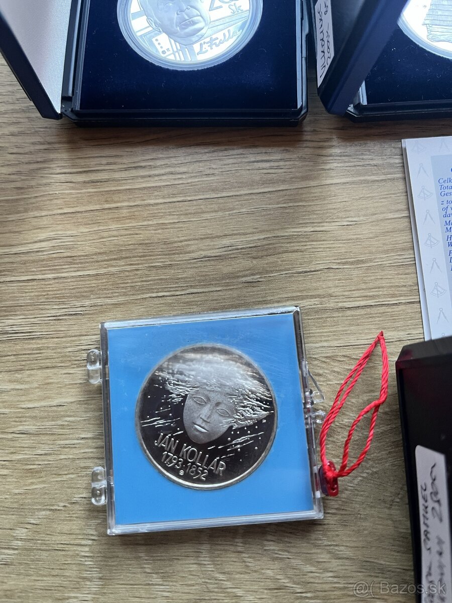 Strieborne mince SK - 5