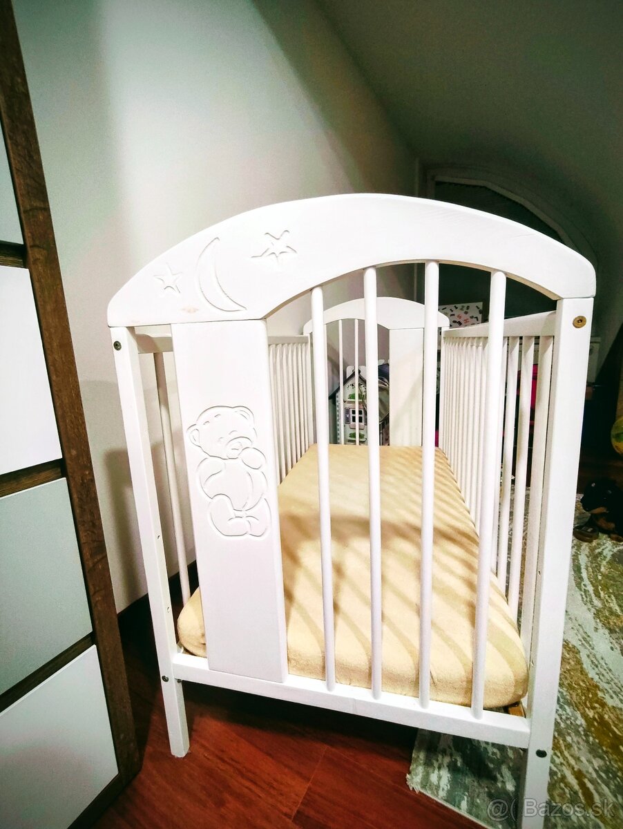 Detská postieľka s matracom - 5