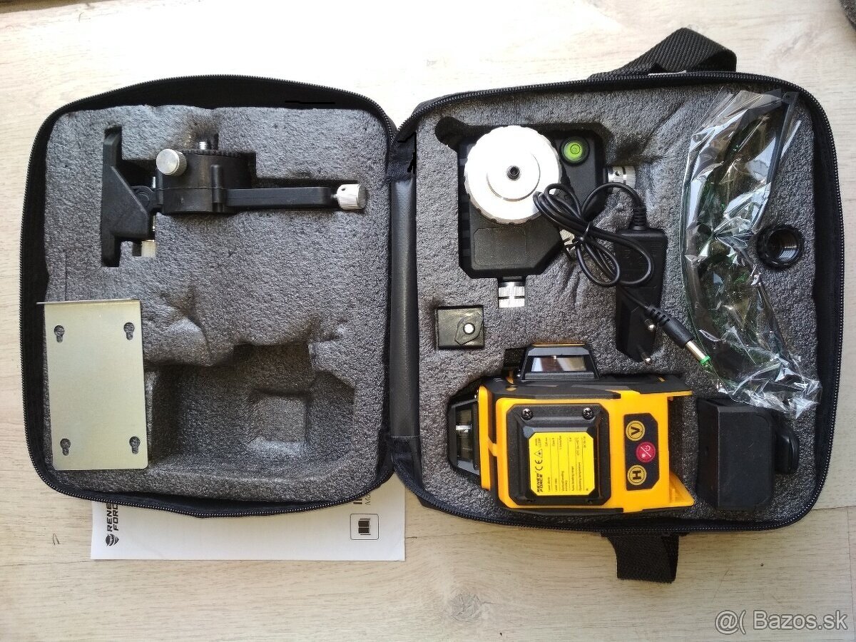 16-liniovy krížový samonivelačný laser - 5