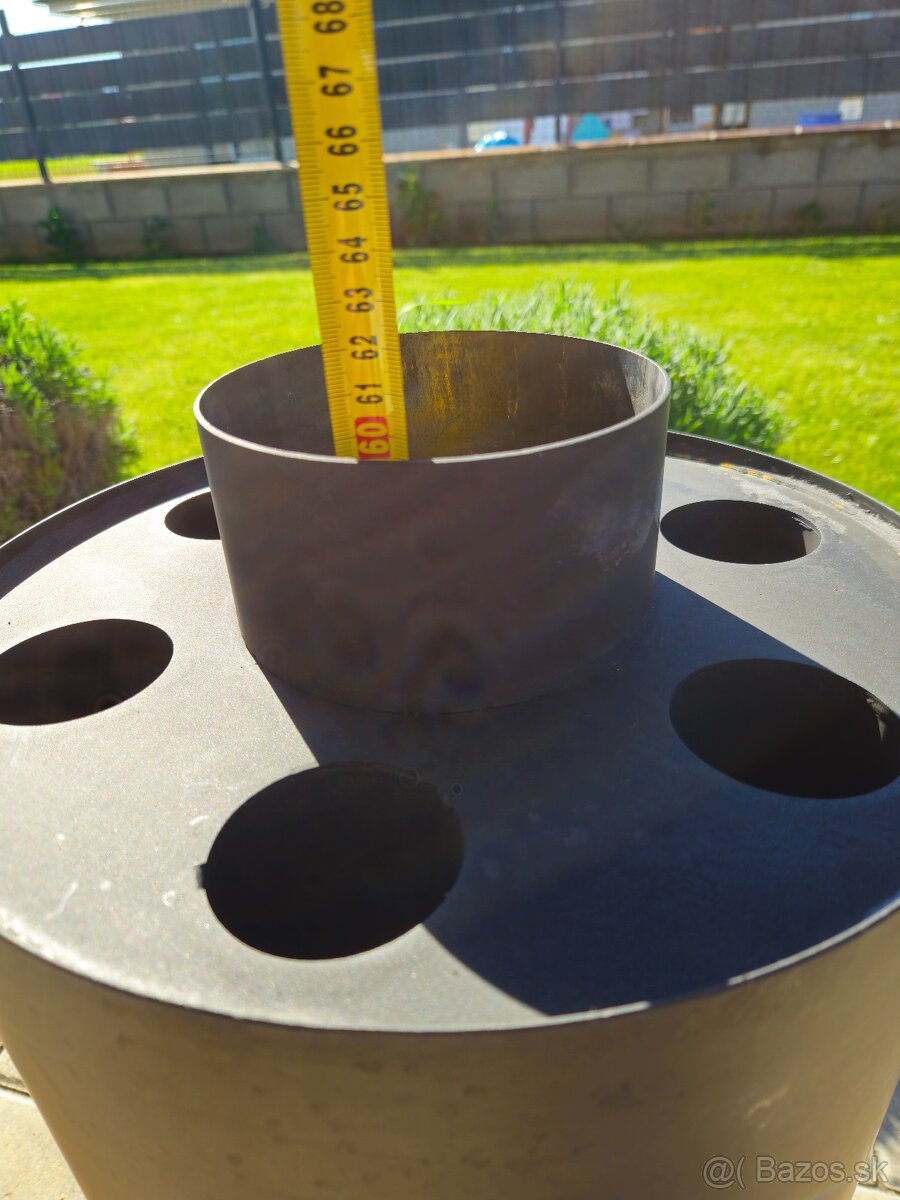 Teplovzdušný výmenník Okrúhly veľký 130/1,5mm - 5