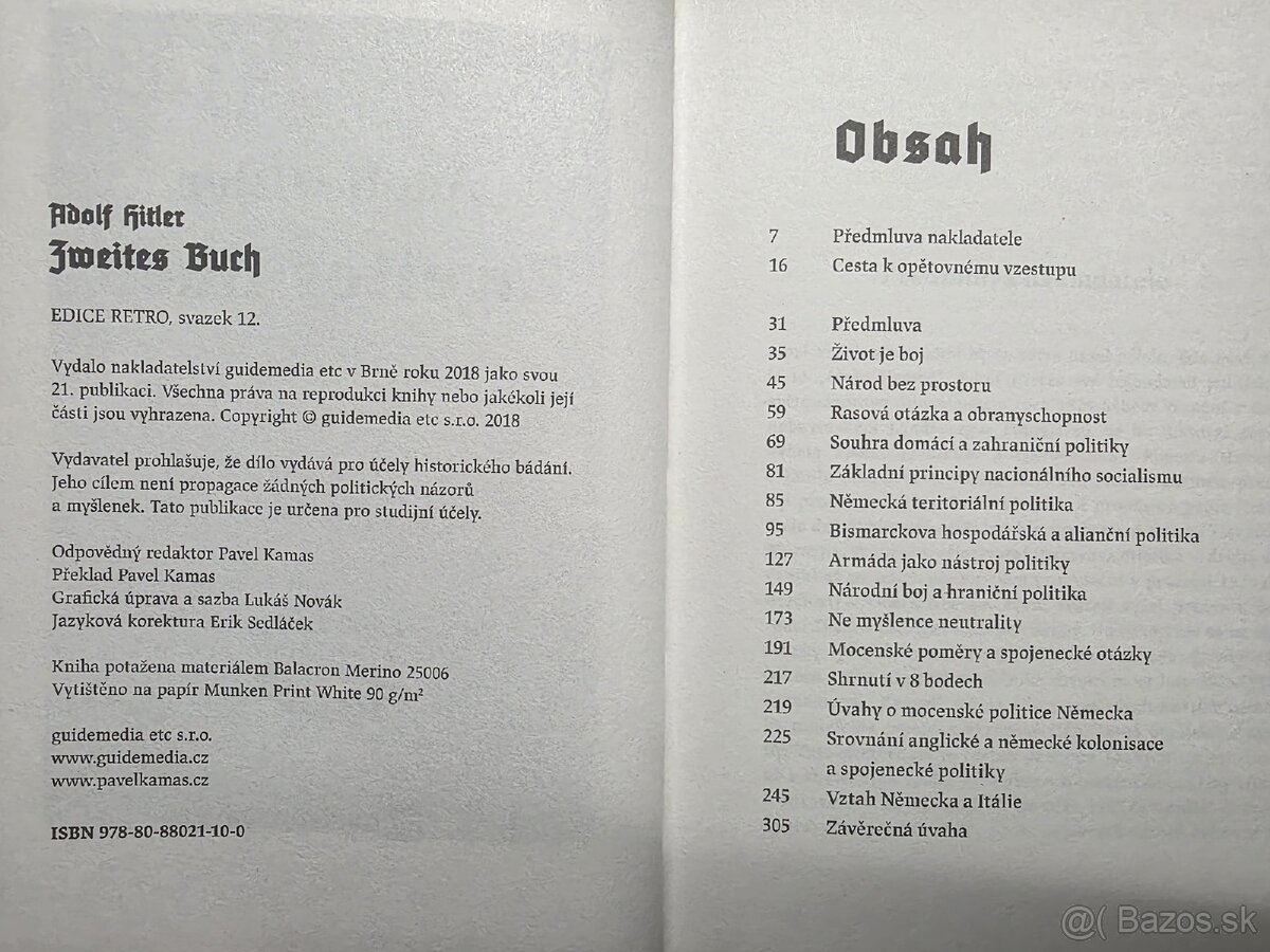 Adolf Hitler-Zweites Buch česky guide media - 5