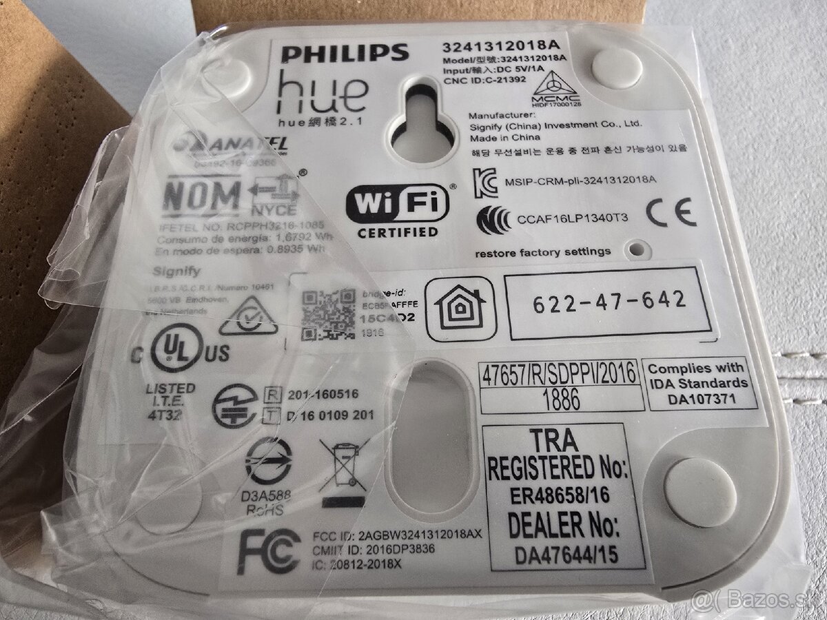 Predám Philips Hue Bridge 2.1 - 5
