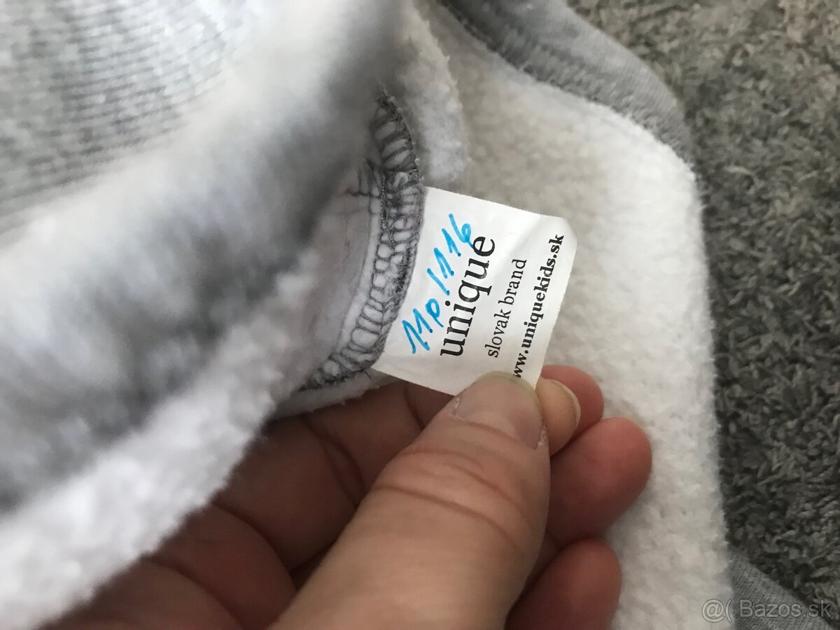 tepláková súorava Unique v. 110/116 - 5