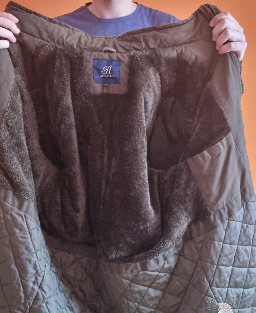 Pánska zimná bunda-parka - 5