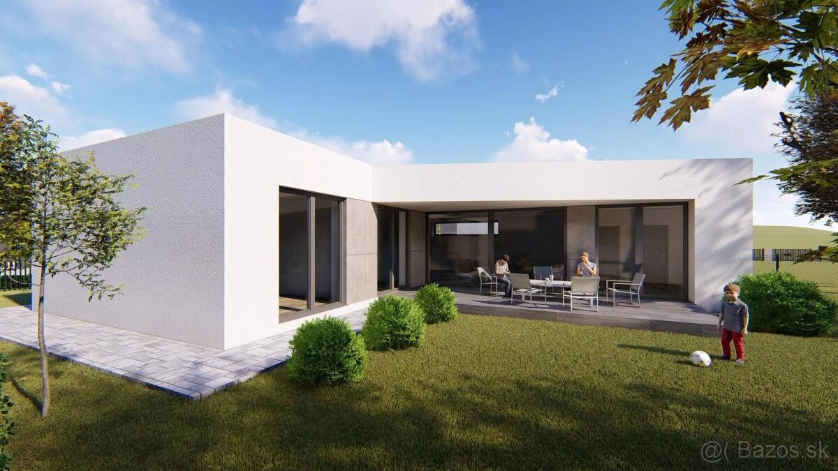 NOVOSTAVBY ZELENEČ-2-etapa moderných 4izb.rodinných domov - 5