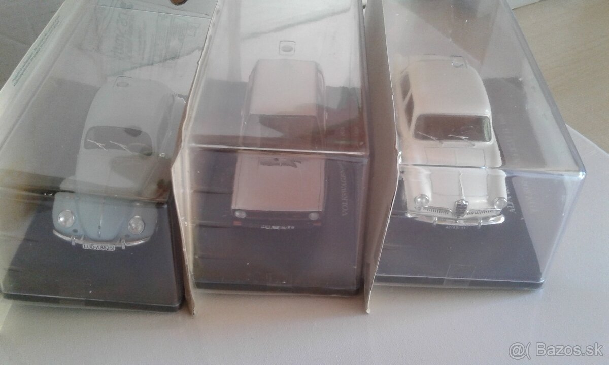 Zberateľské modely áut minulých rokov v mierke 1/24 - 5
