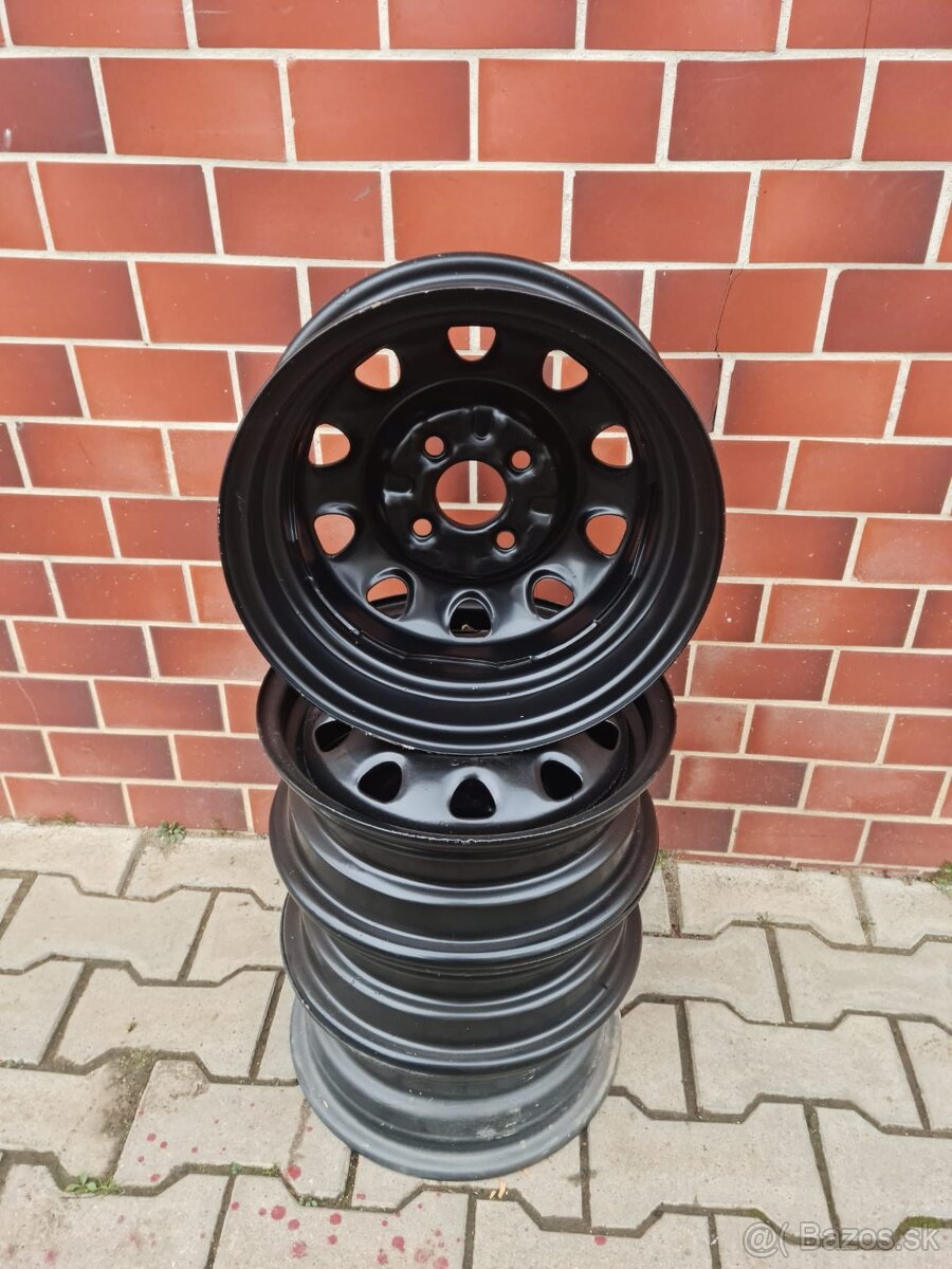Plechové disky R13 4x100 4,5Jx13H ET38 - 5