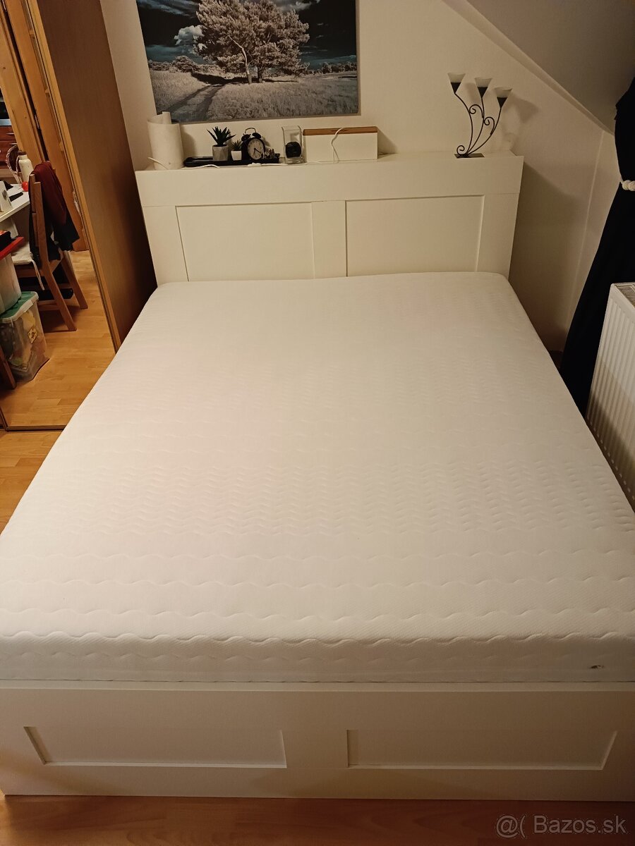 Posteľ 160x 200 Brimnes - 5
