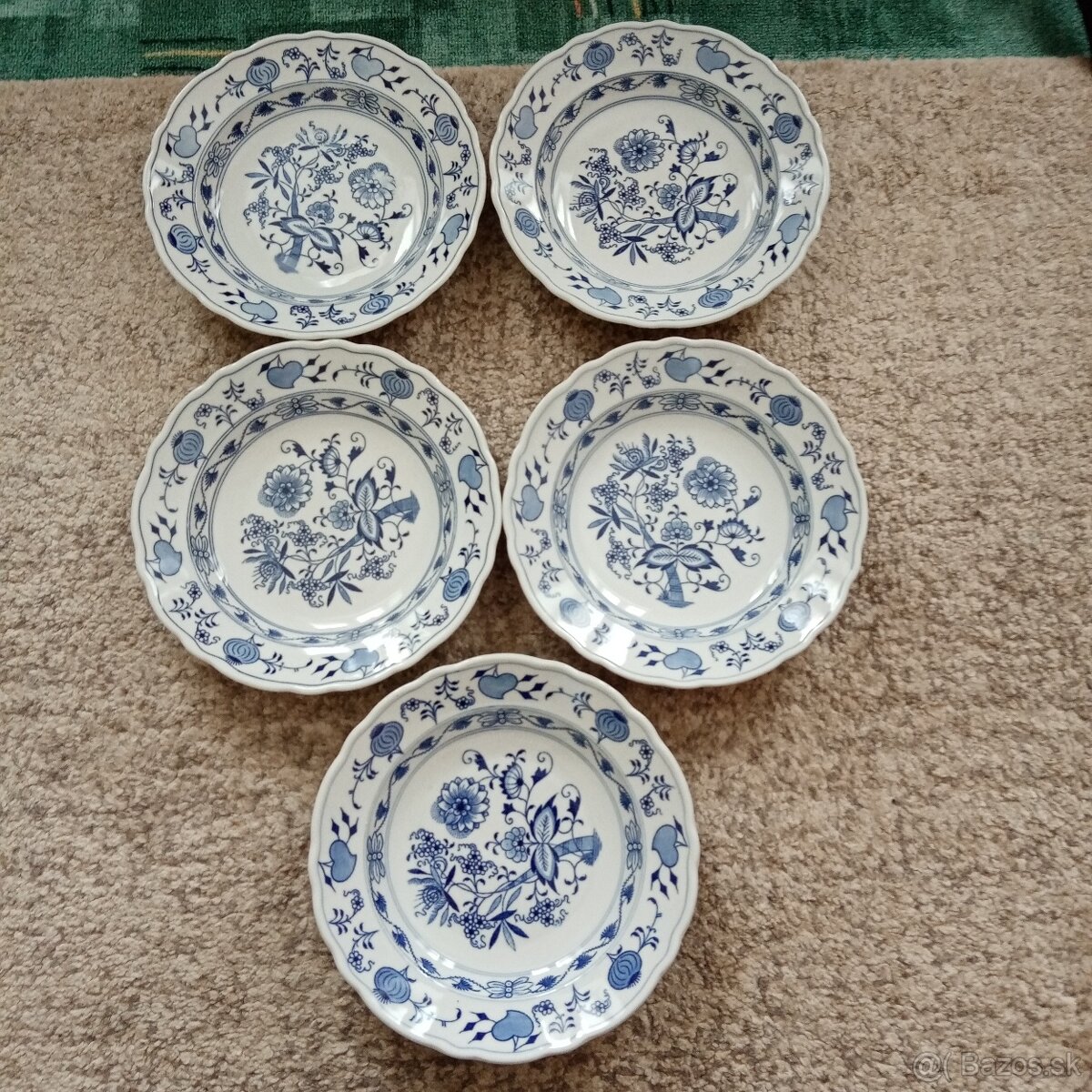 porcelán Meissen cibuliak - 5