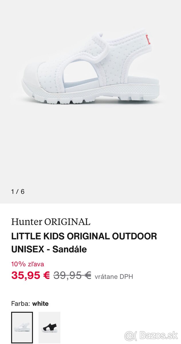 Sandálky Hunter - 5