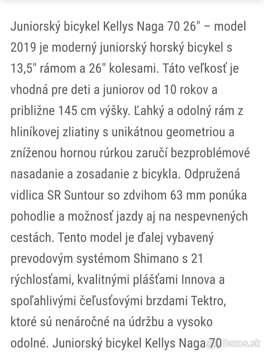 Kellys Naga 7o 26" - 5