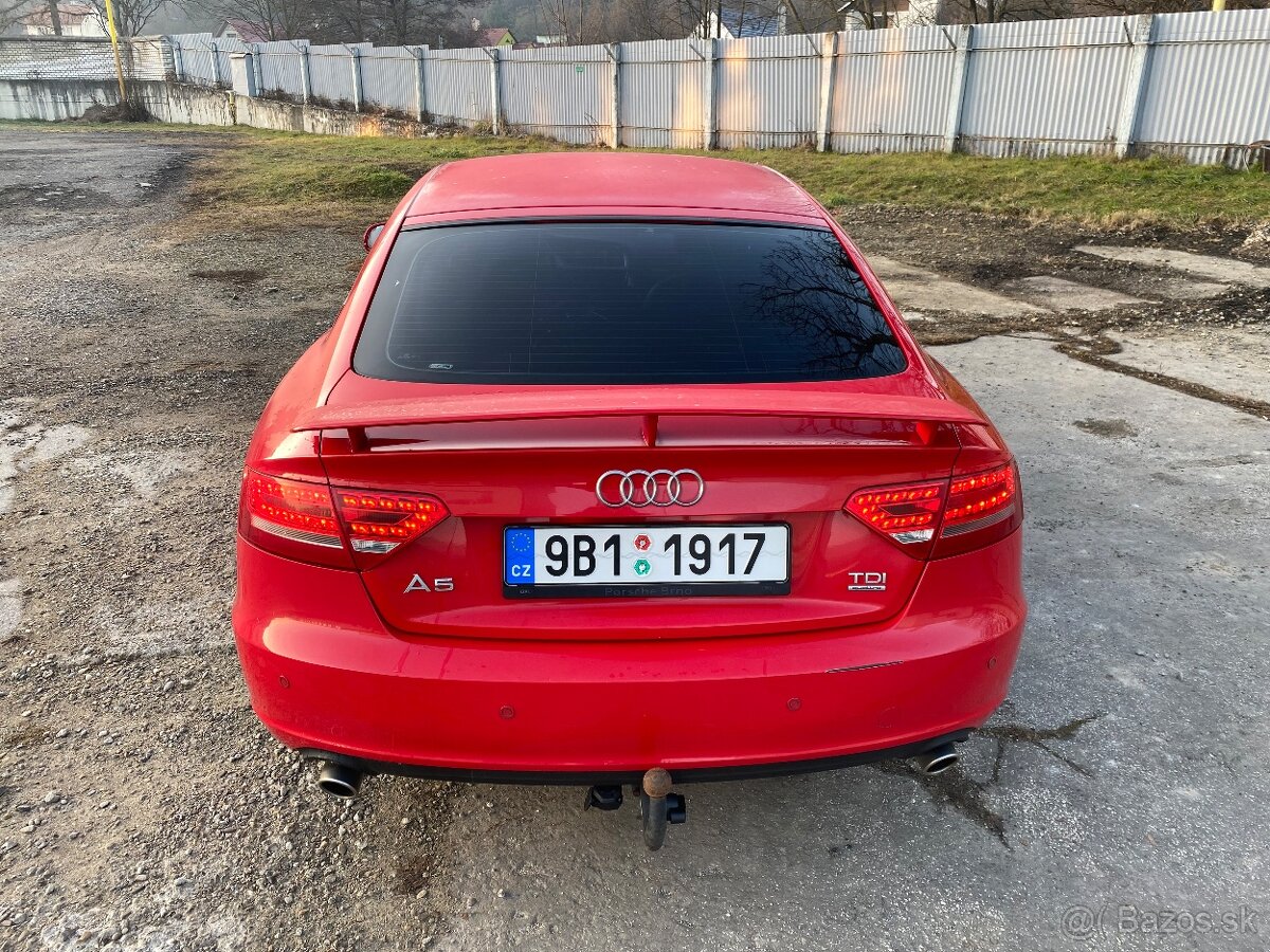 audi a5 sportback, 3.0 tdi 176kw, r.v. 2010 - 5