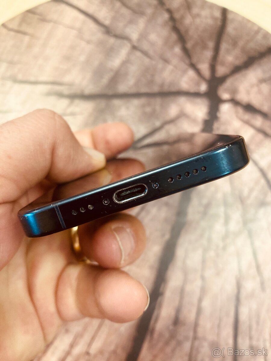 iPhone 15 pro 256 blue batéria 88% top stav - 5