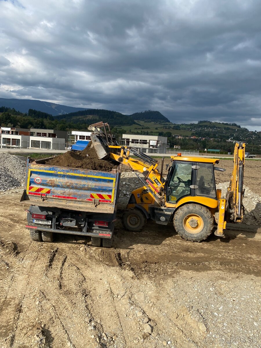 Zemné a výkopové práce báger Orava - 5