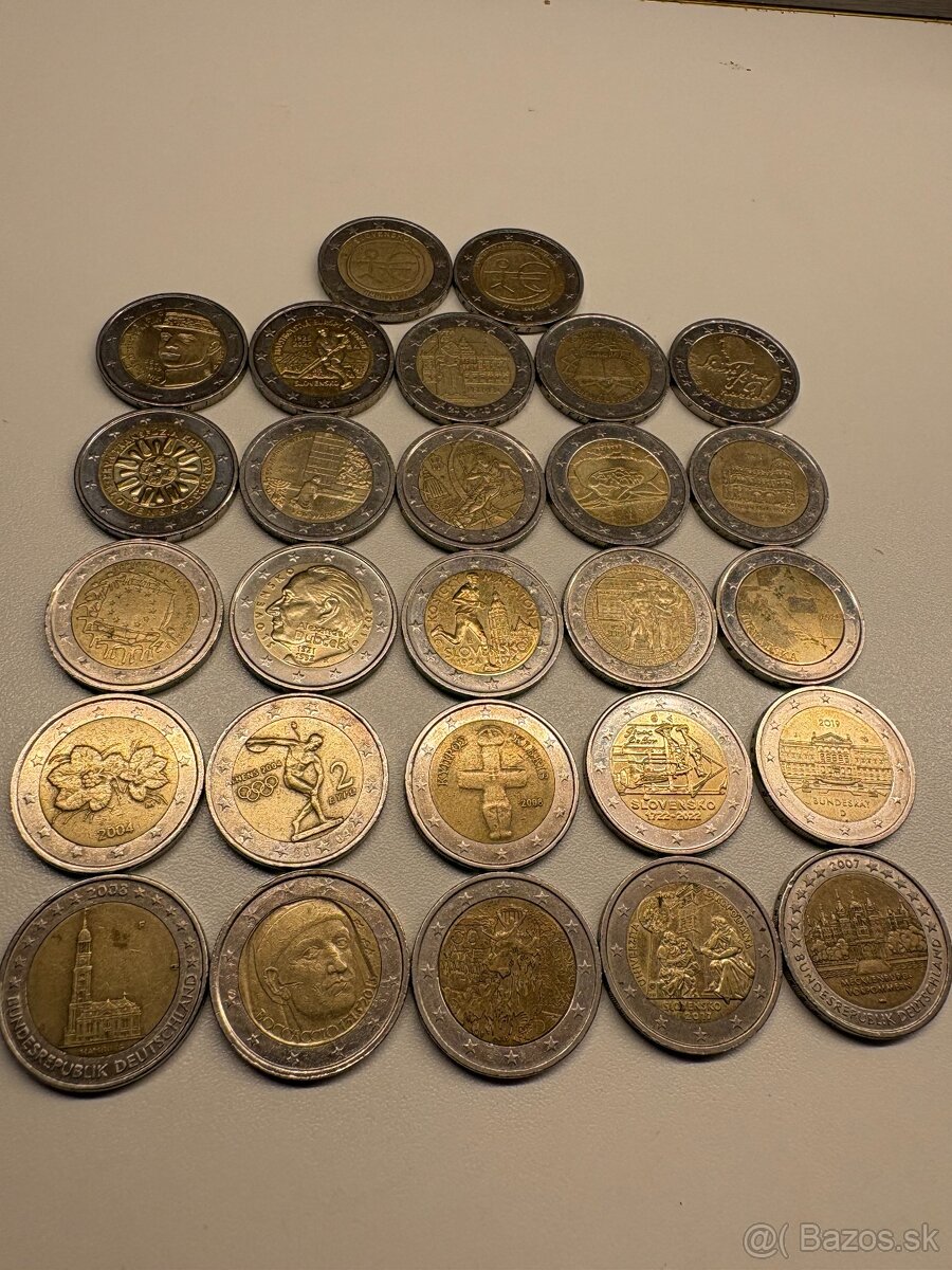 2 euro eurove mince € - 5