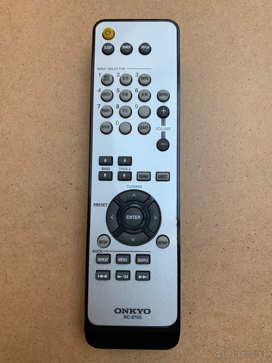 ONKYO …. Diaľkové ovladace - 5