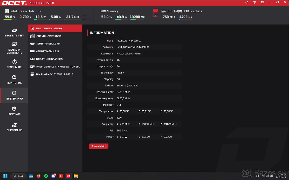 Lenovo legion 5 - 16IRX9 - 5